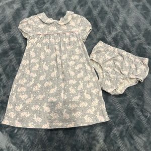 Baby Boden Dress w/ matching bottom
